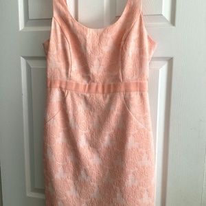 Worthington Size 12 Women Dress Peachy Orange